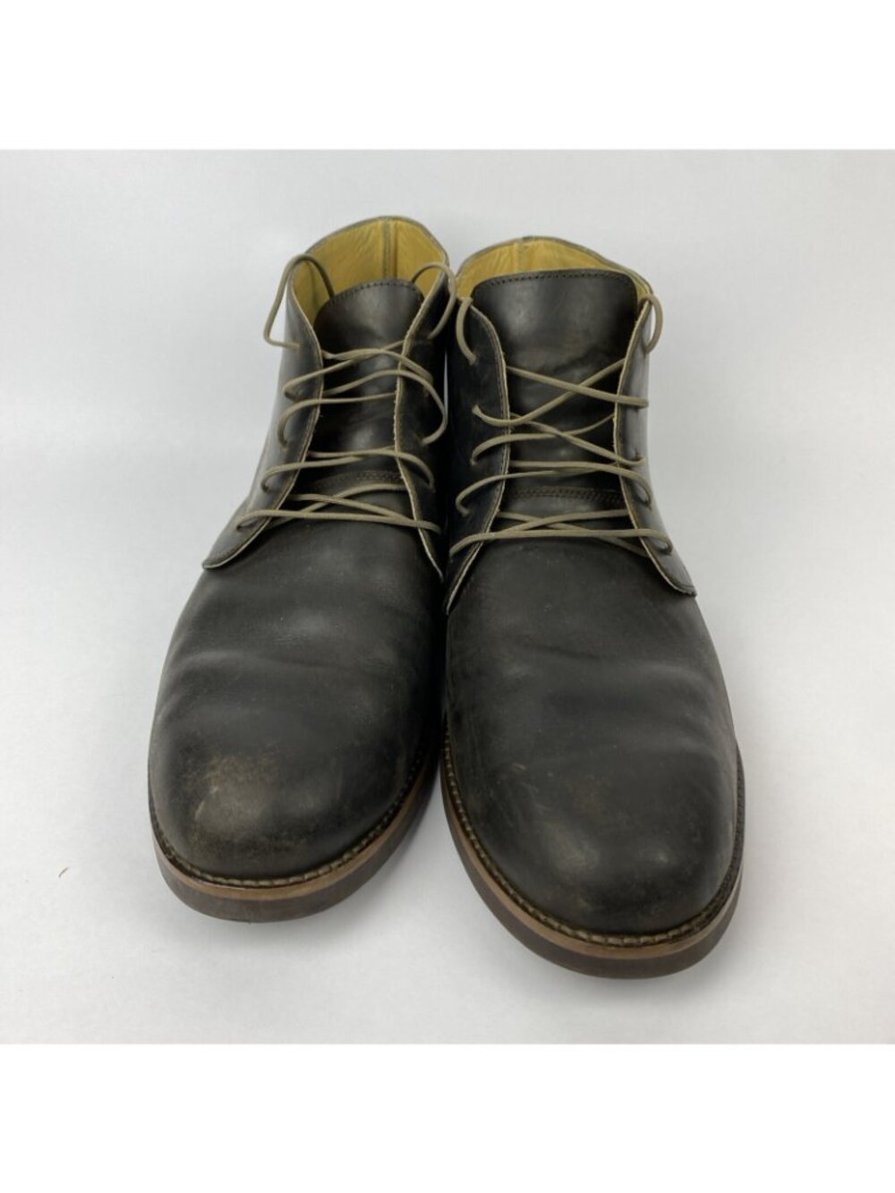 Nisolo Emilio Chukka Boots Men’s Size 10.5 Dark Brown Leather Stylish Minimalist - Picture 2 of 8